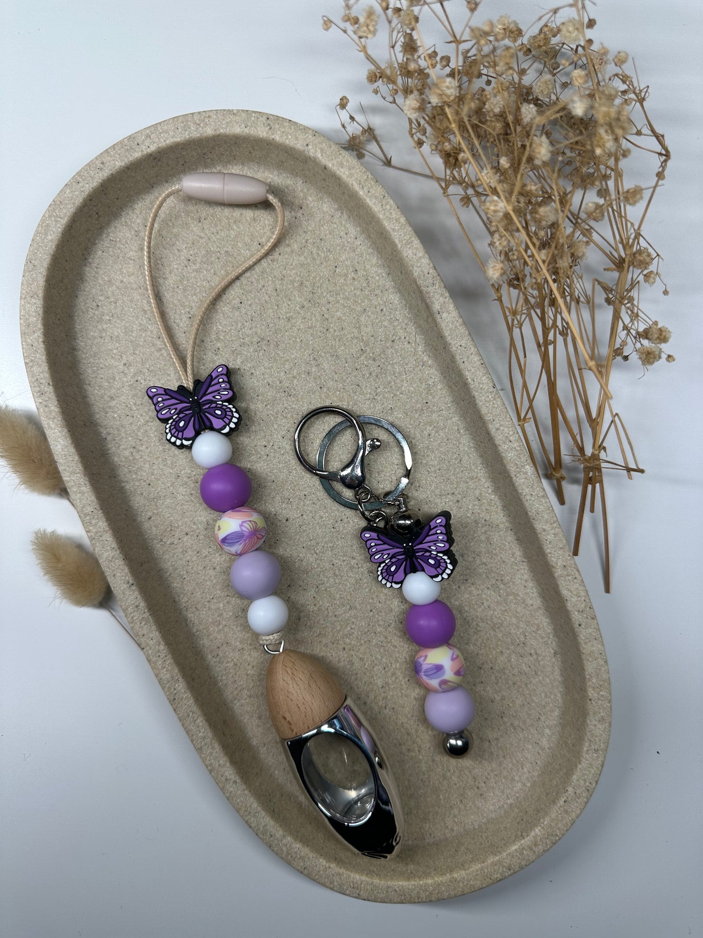 Purple 'Butterfly' Matching Set