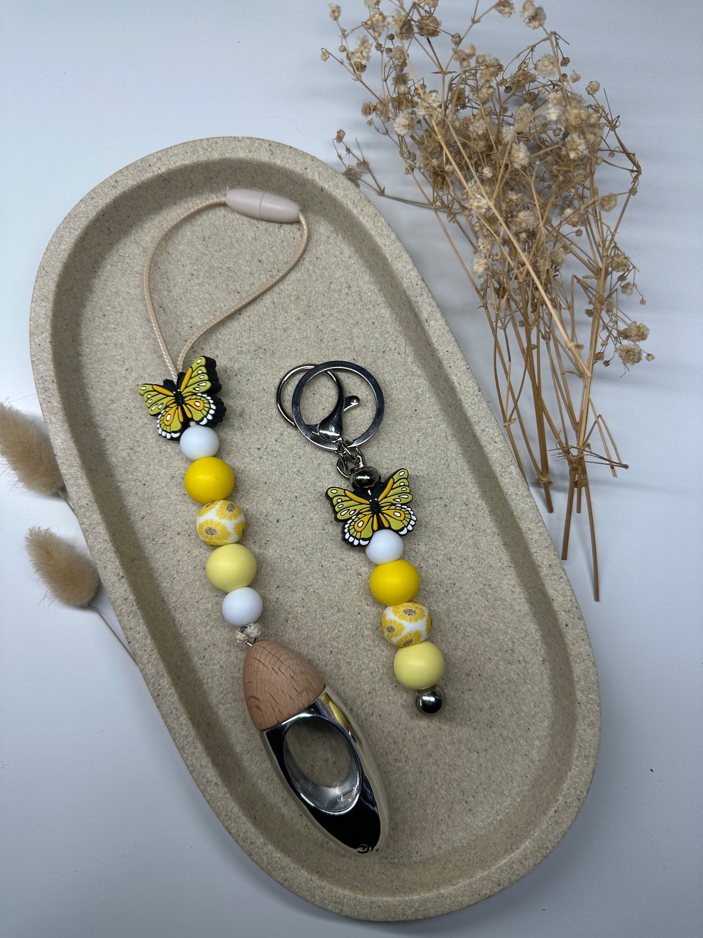 Yellow 'Butterfly' Matching Set
