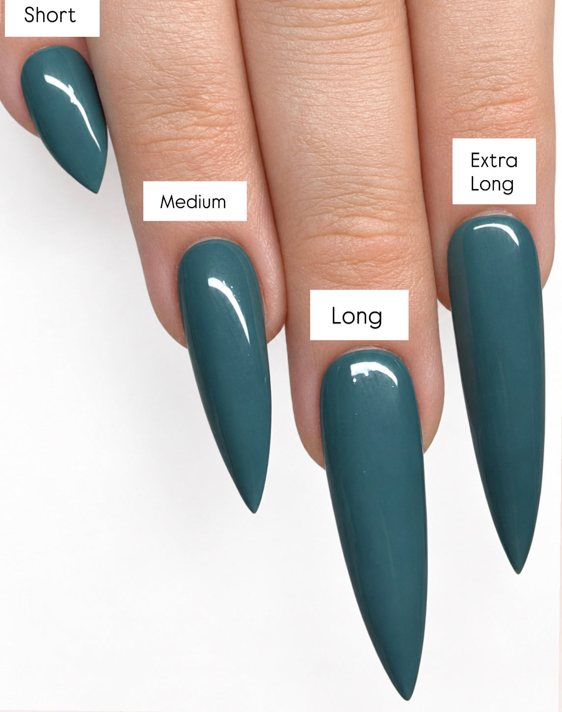 Press on nail sizing kit