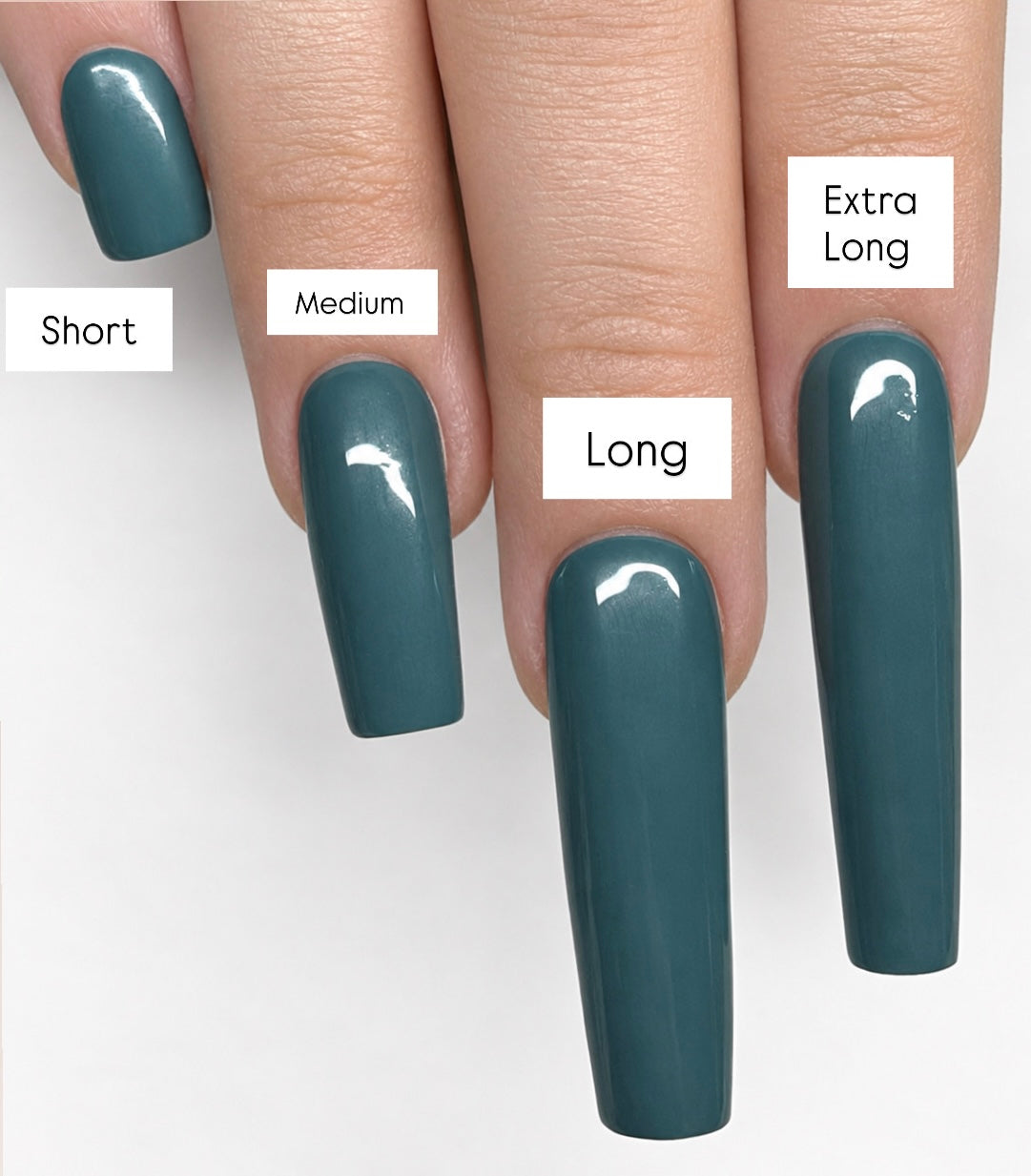 Press on nail sizing kit