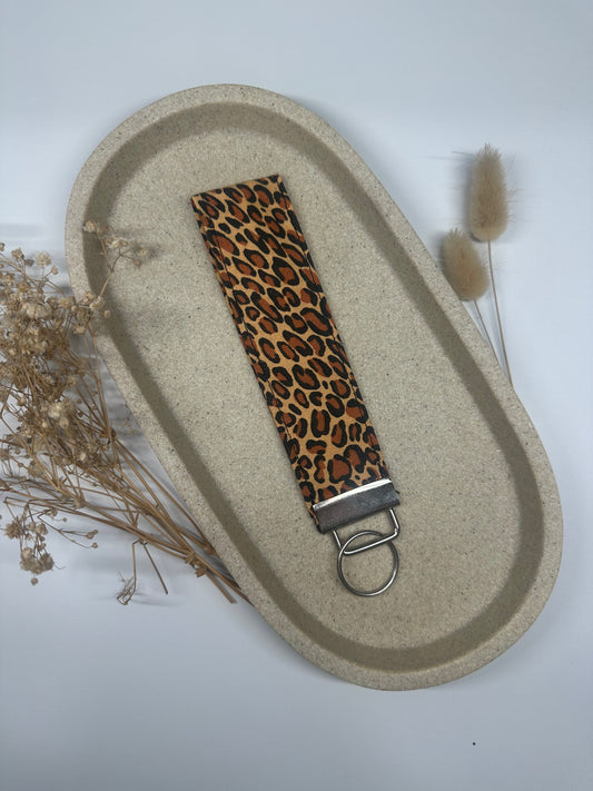 Leopard Wristlet