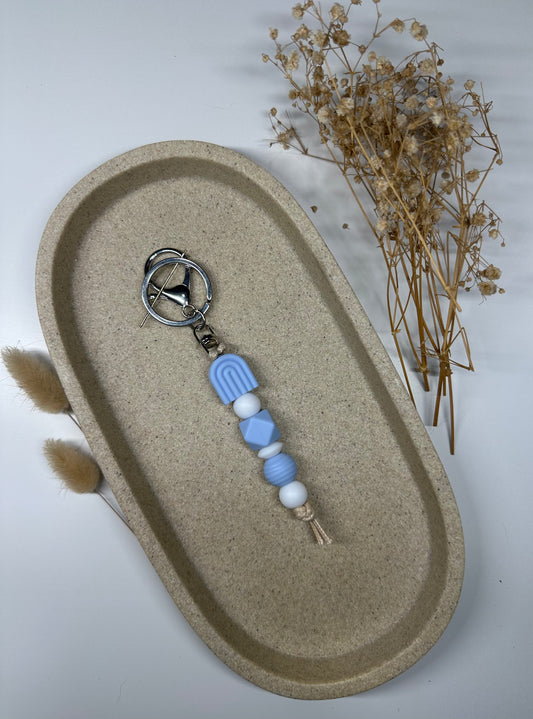 Baby Blue 'Arch' Keychain