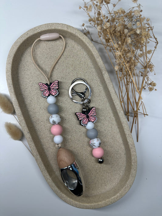 Pink 'Butterfly' Matching Set