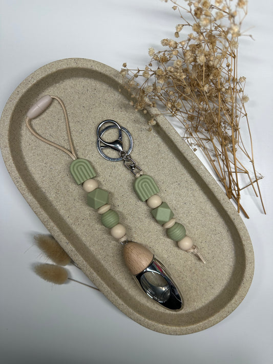 Khaki 'Arch' Matching Set