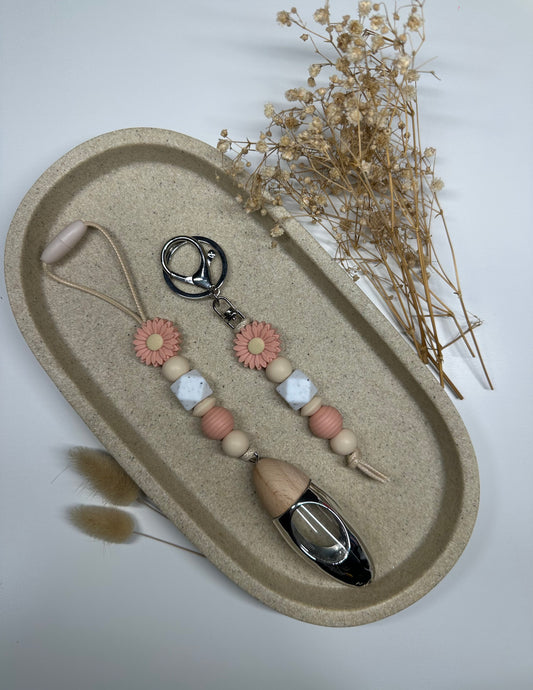 Peach 'Daisy' Matching Set